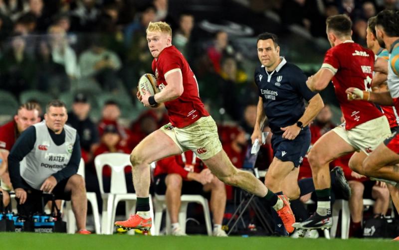 Kildare's Osborne dazzles with two tries in Lions debut down under
