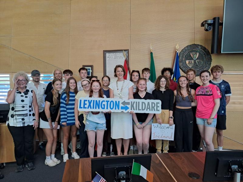 Kildare strengthens ties with Lexington, Kentucky in 2025 Student Exchange Programme