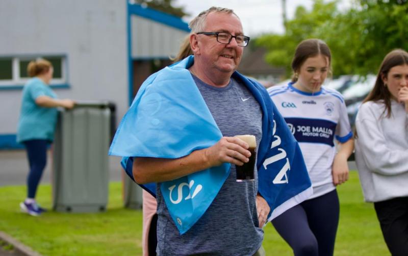 Allenwood man raises over &euro;2,500 with marathon around club grounds
