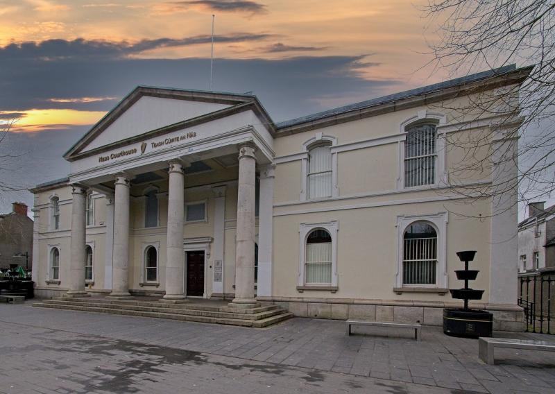 Man was punched around the head and had his front door kicked, it's alleged at Kildare court 