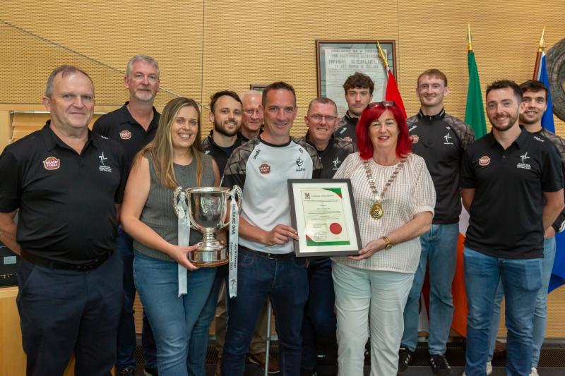 Kildare&nbsp;County Council Awards Certificate of Recognition to the&nbsp;Kildare&nbsp;Senior Hurling Team&nbsp;