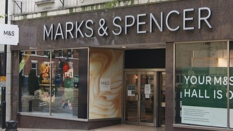 Click-and-collect service resumes at Marks & Spencer stores but not for Irish customers