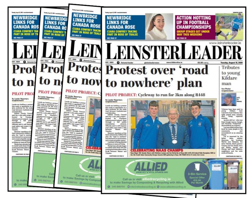 All the news that matters to you and your local community in Co Kildare 