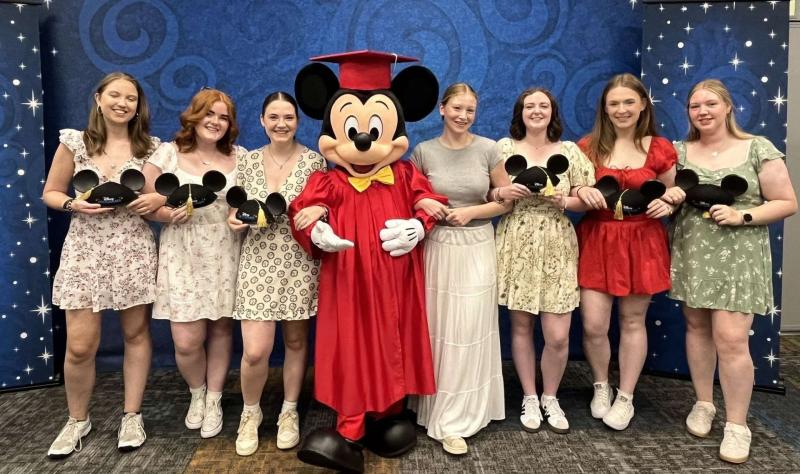 Laois student graduate's dream summer job in Walt Disney World Florida