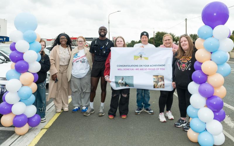 PHOTOS: Kildare man runs 15K for charity