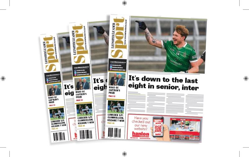 In this week's Leinster Leader sport