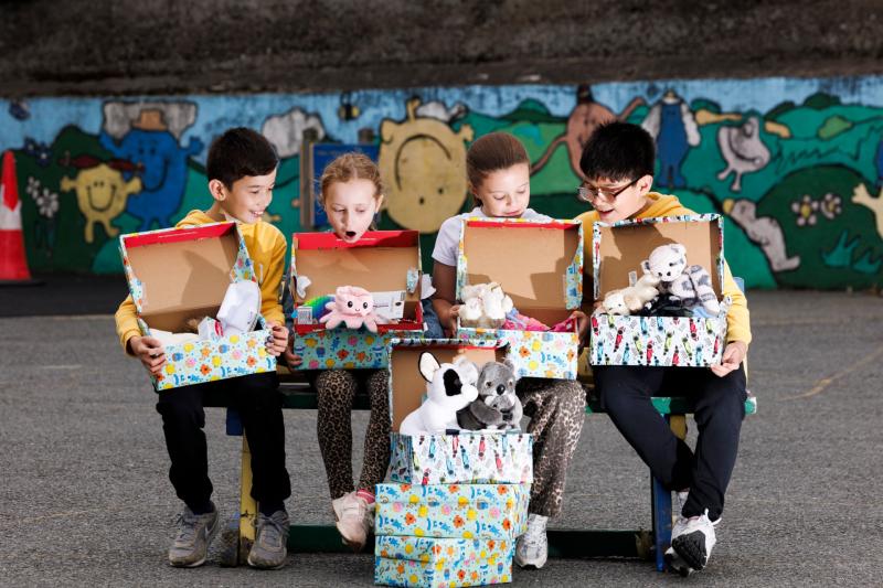 Dad urges Kildare to take part in Christmas shoebox appeal that helped him as a child