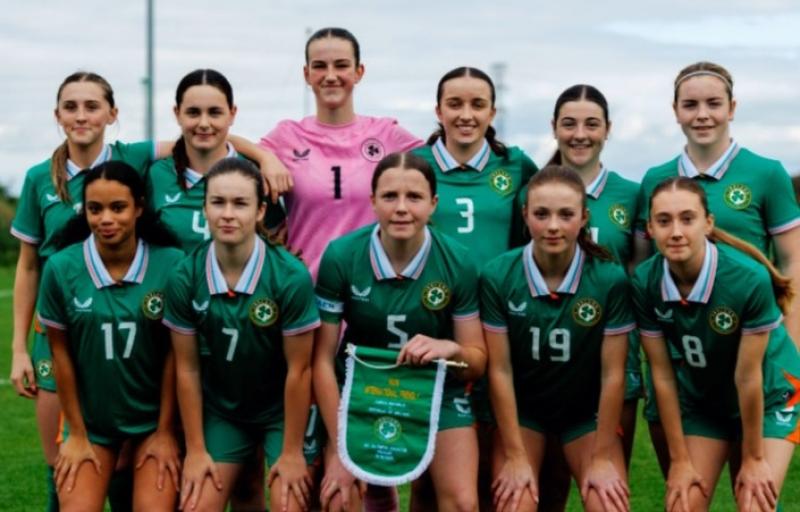 Kildare's Ruby Boland, captains her country at U16 international level