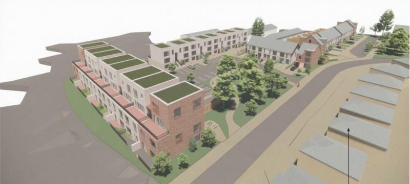 Over 70 attractive homes proposed for this town in Kildare 