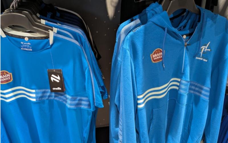 'Abomination' - Kildare GAA fans despair as Dublin-esque blue training gear is spotted in shops