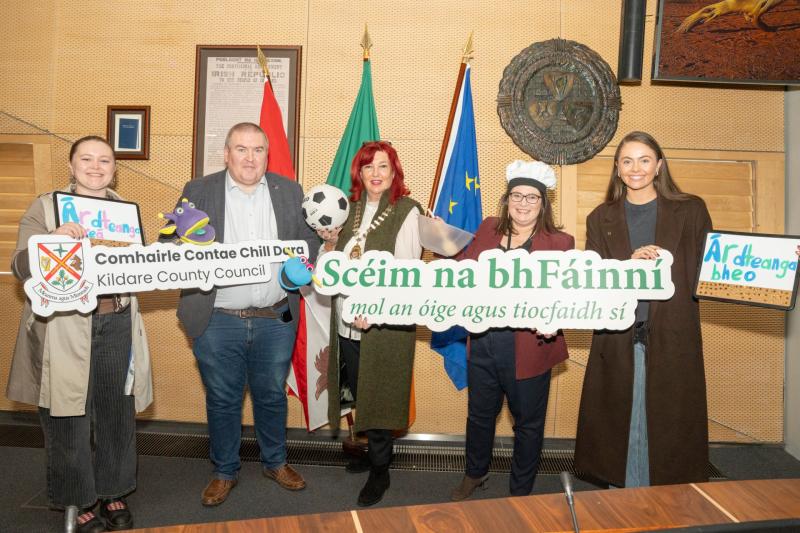 Kildare County Council launches Scéim na bhFáinní Irish language initiative 