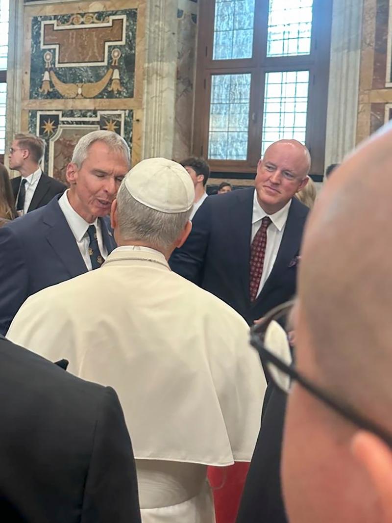 Kildare man asked Pope Leo to  visit the county during papal audience