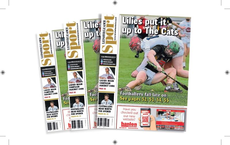 In this week's Leinster Leader Sport