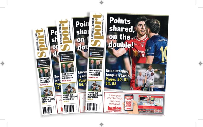 In this week's Leinster Leader Sport