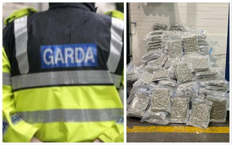 Half-tonne of cannabis worth over &euro;10m seized and three arrested in major Garda drug bust