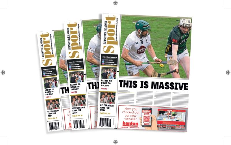 In this week's Leinster Leader Sport