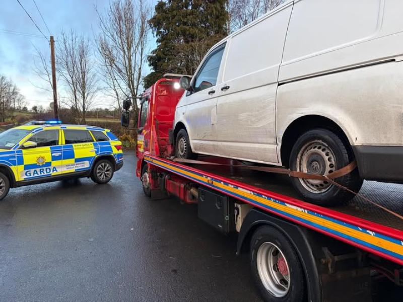 Tax expired for 10 months on vehicle near Eadestown, Kildare
