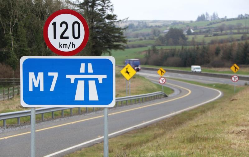 M7 motorway sign 