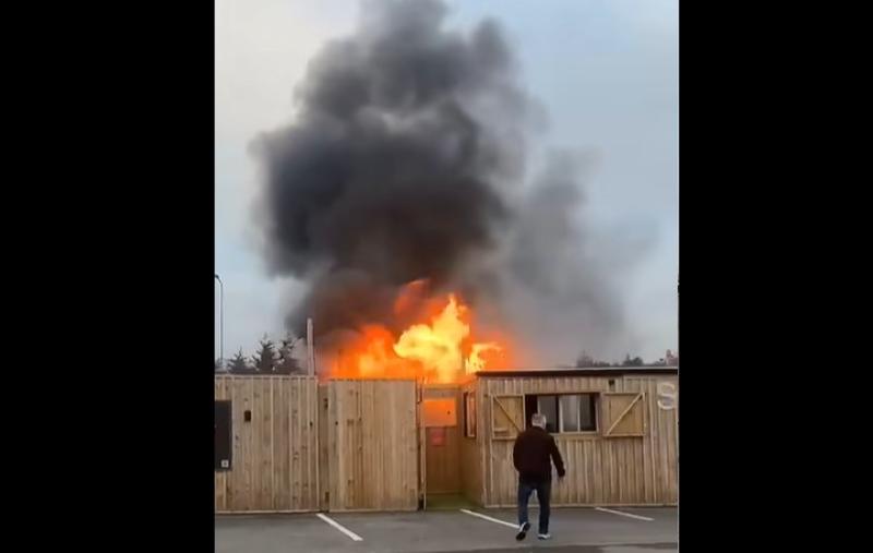 VIDEO: Kildare GAA club issues statement after major fire on property 