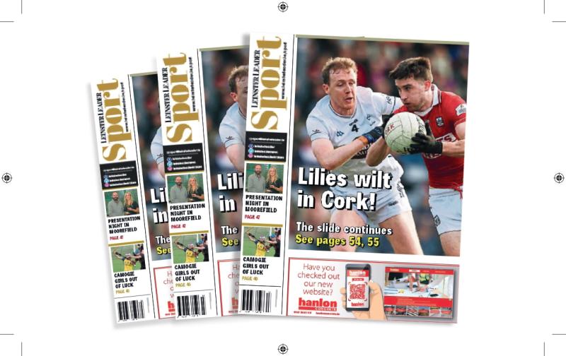 In this week's Leinster Leader Sport