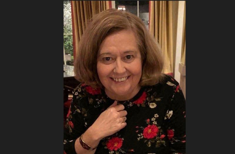 The late editor of the Leinster Leader, Vicki Jones (n&eacute;e Weller).