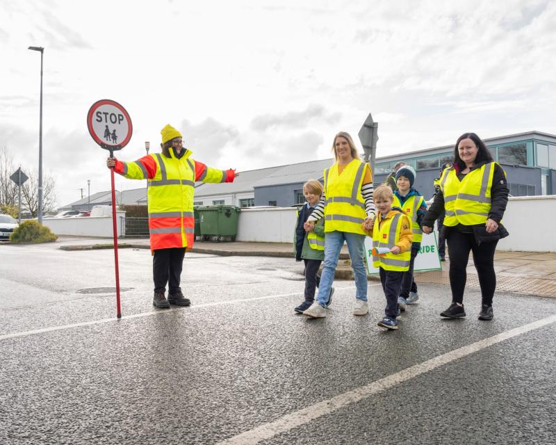 School community-led Park & Stride initiative launched in Kildare