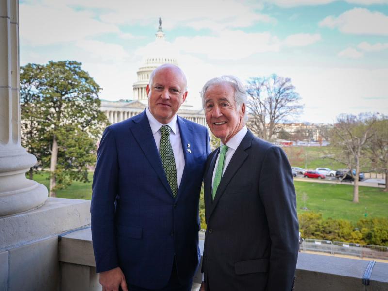 Kildare senator strengthens links with Kildare on visit to America