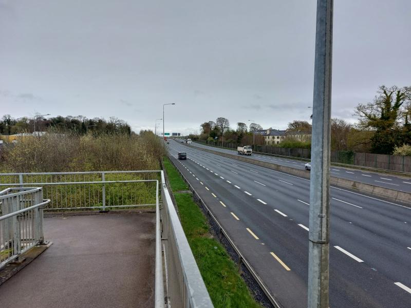 BREAKING: Kildare garda&iacute; close a road as severe delays  route from Kildare into Dublin