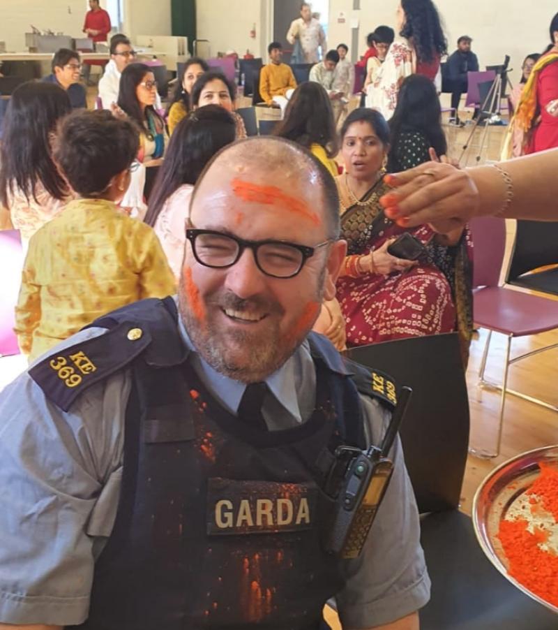 Kildare Gardaí take part in festival celebrations by Indian community 