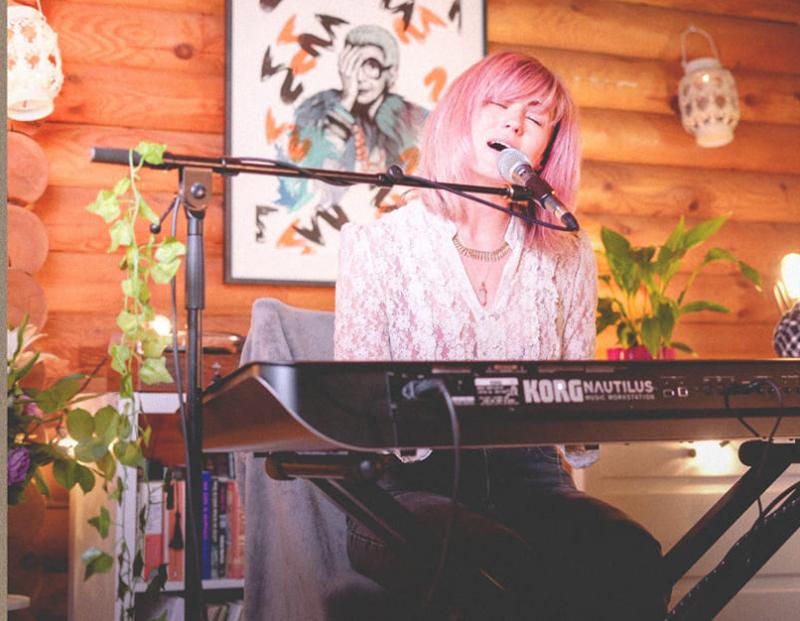 Megan O'Neill performs at The Moat in Naas on Saturday 