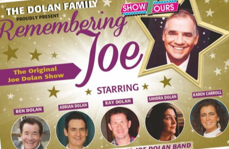 COMPETITION TIME! Win tickets to tribute concert to Joe Dolan in Kildare  
