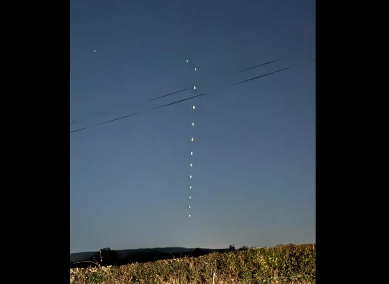  Mysterious lights spotted in Irish skies explained amid freak weather