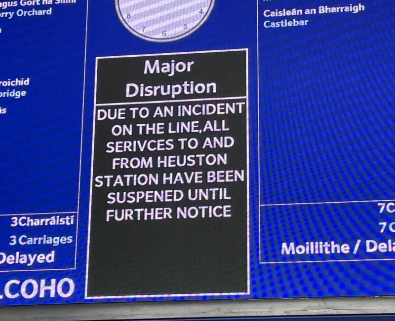 UPDATE: Disruption continuing to train services following tragic incident on the line this morning