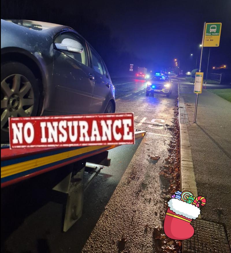 Two cars seized by gardaí in Kildare 