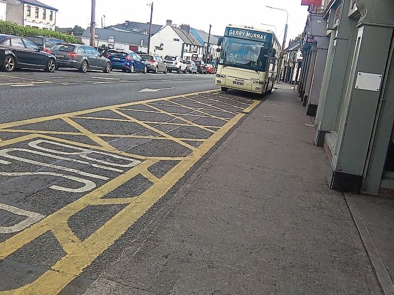 Naas bus bay could become a 'health and safety issue'