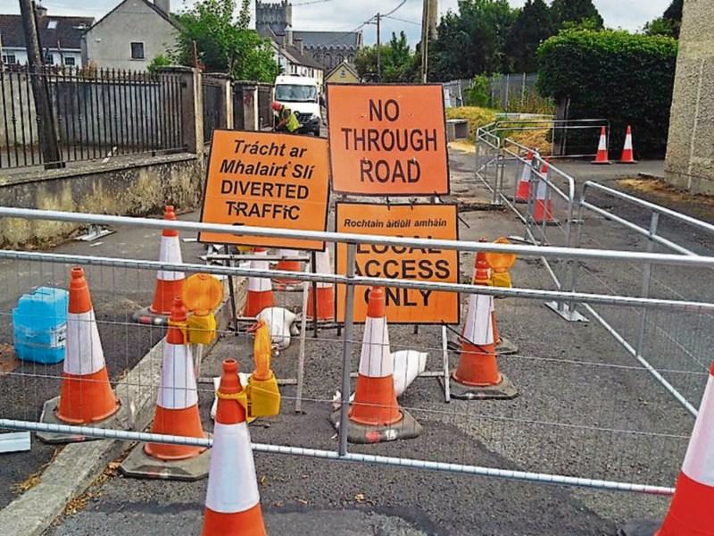 Roads works in Kildare Town to last up to two weeks