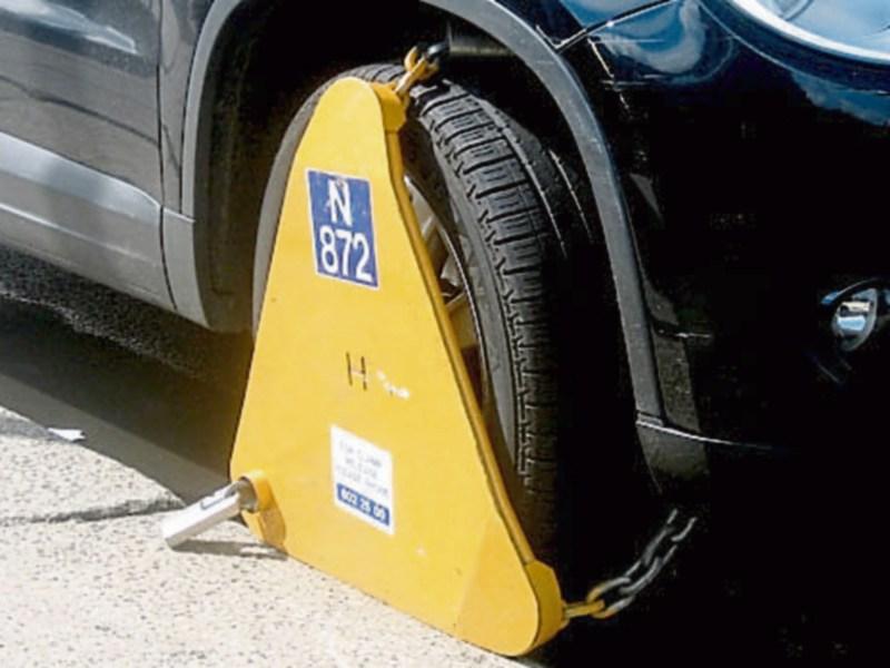 Shock at claim of 50 cars clamped in this Kildare town in one day 