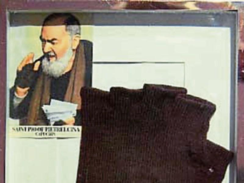 Padre Pio's glove is coming back to Kildare