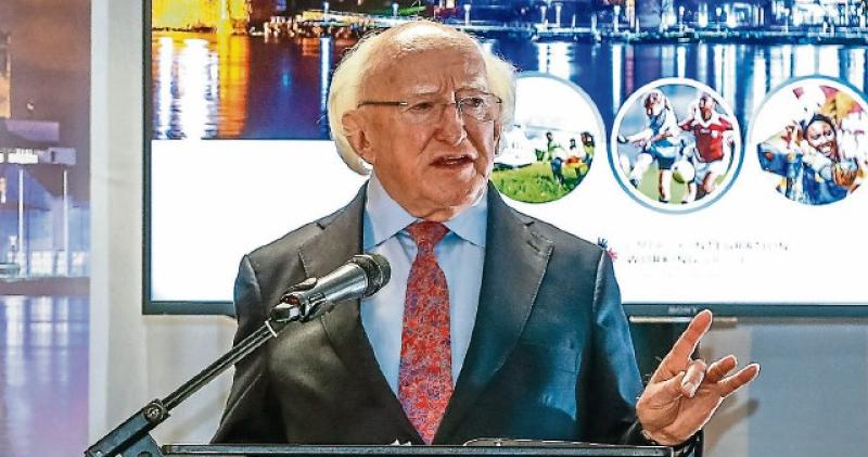 President Michael D Higgins 