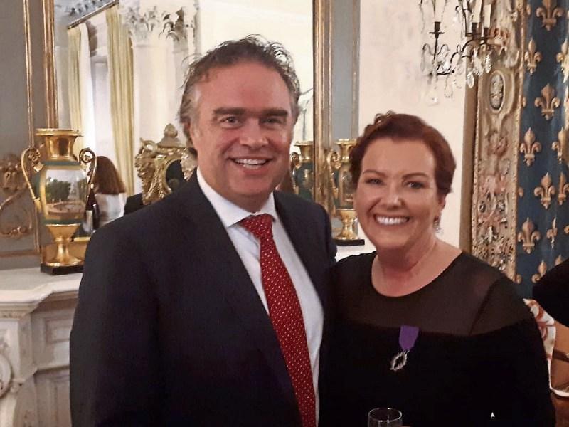 Kildare teacher given award by French ambassador