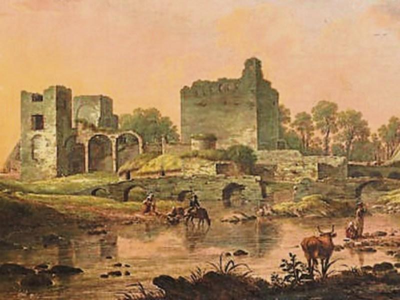 Stones being stolen from historic Kildare bridge