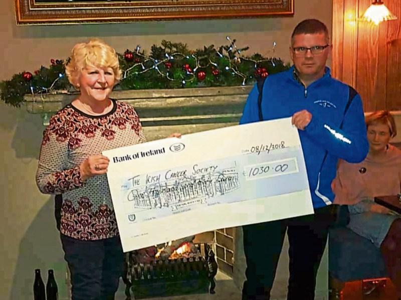 Athgarvan Pitch and Putt club raises &euro;1,030 for Irish Cancer Society
