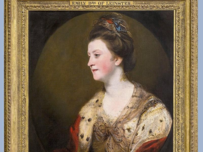Portrait of Duchess of Leinster back on display in Kildare after 62 years