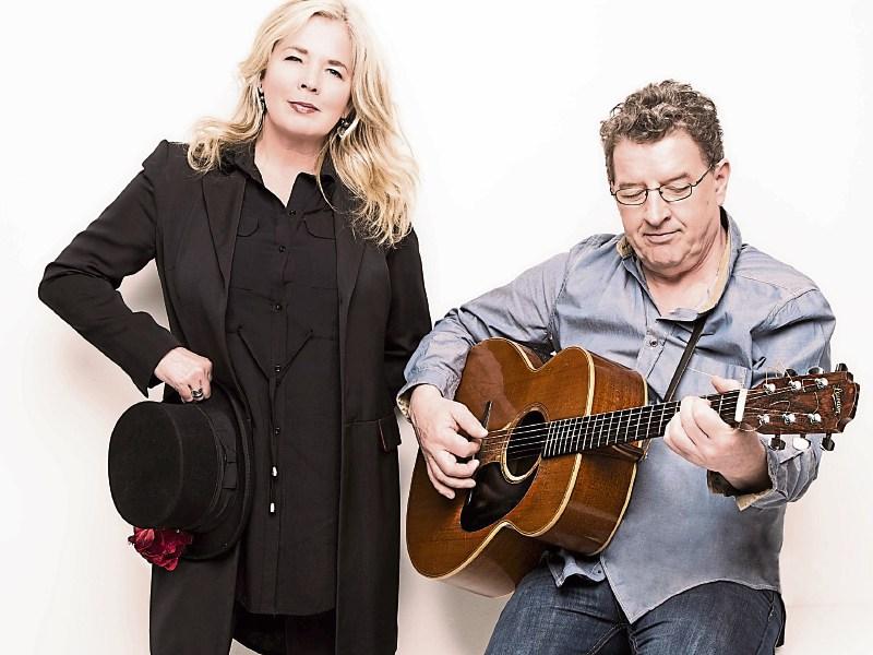 Leslie Dowdall and Mike Hanrahan stage Naas concert