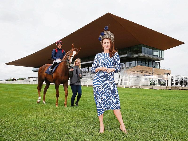 Mairead Ronan launches the new Curragh Racecourse