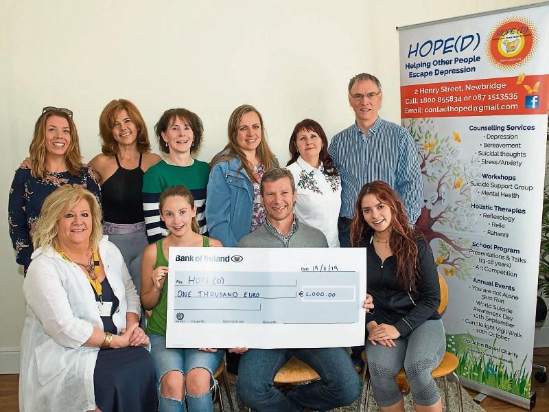 Newbridge's June Fest Wellness event raises €1,000 for charity