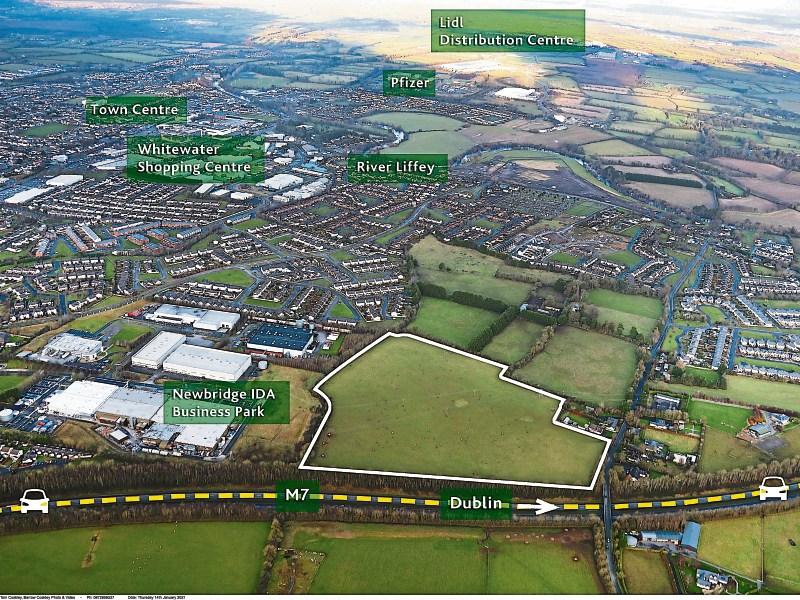 Large plot of industrial land for sale in Newbridge
