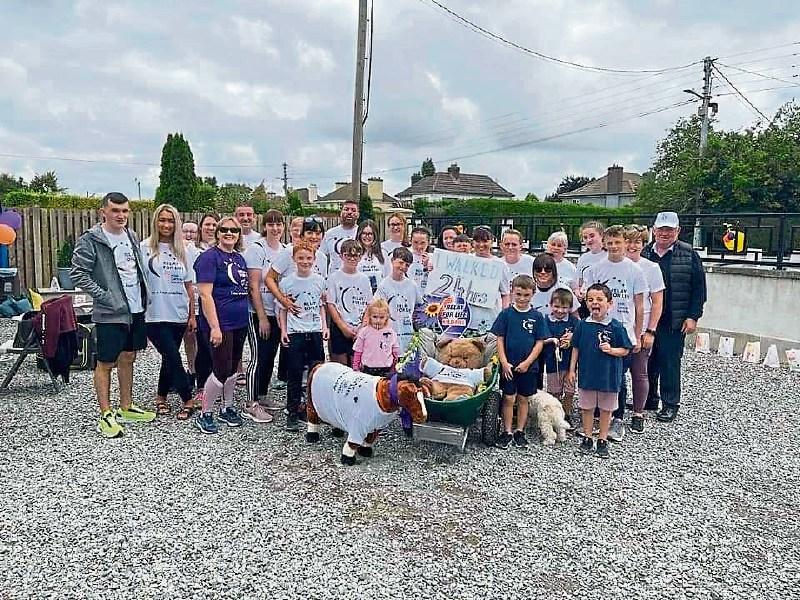 Newbridge woman and friends raise Relay For Life funds with wheelbarrow