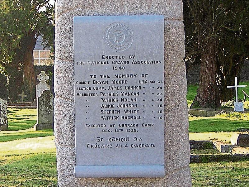 Kildare historian searches for information on Rathbride Column firing squad executions