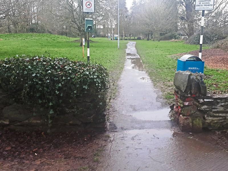 Historic Naas, Co Kildare, cemetery wall needs to be rebuilt